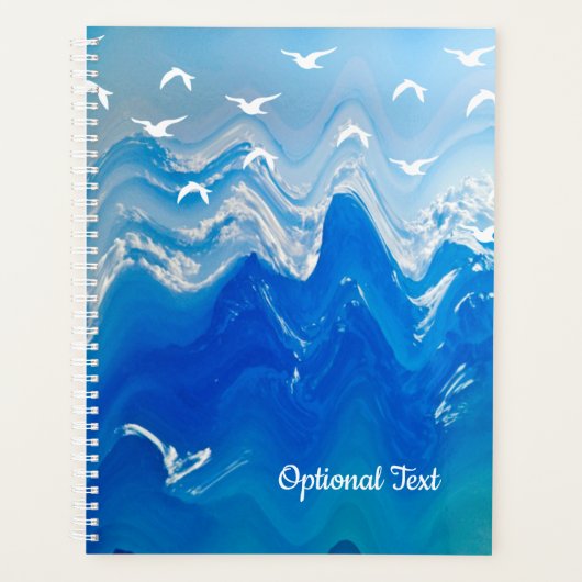 Vogels over de Zee Waves Planner (Voorkant)