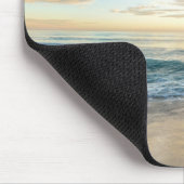 vogels over het strand muismat (Hoek)