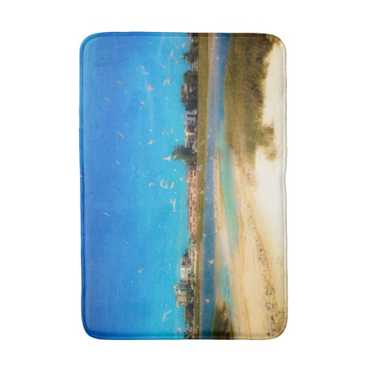 Vogels overal badmat (Voorkant Verticaal)