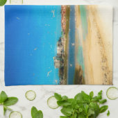 Vogels overal theedoek (Gevouwen)