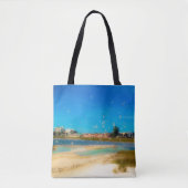 Vogels overal tote bag (Voorkant)