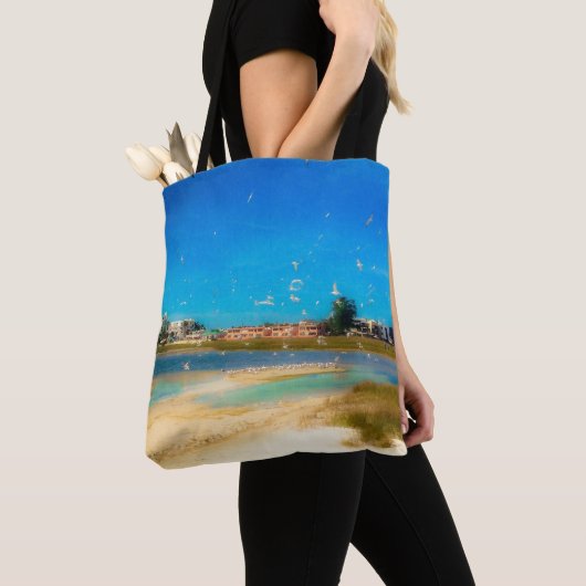 Vogels overal tote bag (Dichtbij)