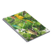 vogels, papegaaien notitieboek (Rechterzijde)