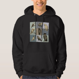 VOGELS, papegaaien, uil, duiven, kookaburra Hoodie
