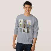 VOGELS, papegaaien, uil, duiven, kookaburra Trui (Voorkant volledig)