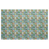 Vogels Patchwork Patroon Stof (Yard (91,4 cm))