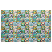 Vogels Patchwork Patroon Stof (Fat Quarter)