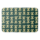 Vogels patroon badmat (Voorkant)