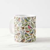 Vogels Patroon Koffiemok (Voorkant links)