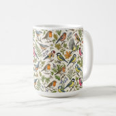 Vogels Patroon Koffiemok (Voorkant rechts)