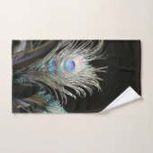 Vogels Peacock Feathers Bad Handdoek (Handdoek)