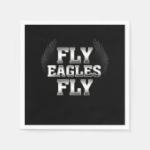 Vogels Philadelphia Team Fly Eagles Fly Philly Foo Servet (Voorkant)