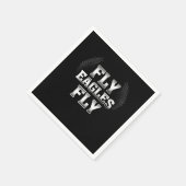 Vogels Philadelphia Team Fly Eagles Fly Philly Foo Servet (Hoek)