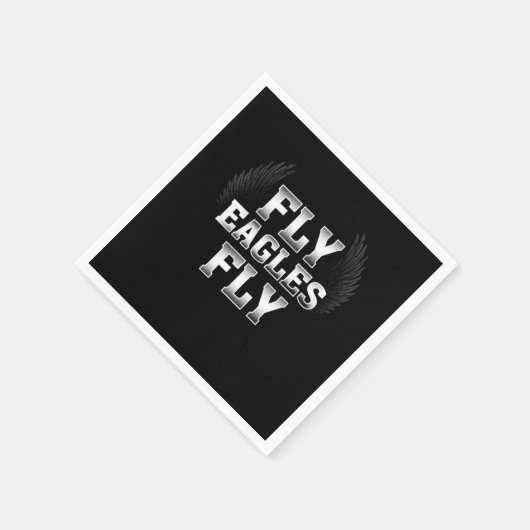 Vogels Philadelphia Team Fly Eagles Fly Philly Foo Servet (Hoek)