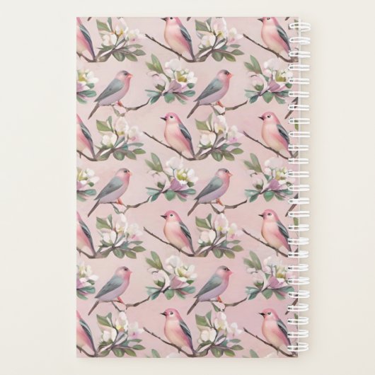 vogels planner (Achterkant)