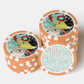 Vogels Pokerchips (Opstapeling)