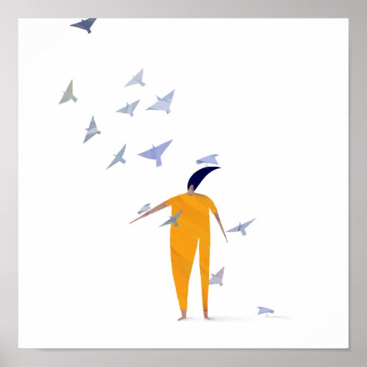 vogels poster (Voorkant)