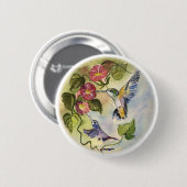 Vogels Ronde Button 5,7 Cm (Voorkant /achterkant)
