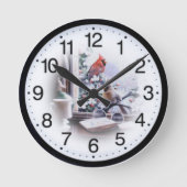 vogels ronde klok (Voorkant)