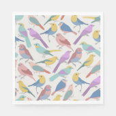 Vogels samen Dieren Napkins Servet (Voorkant)