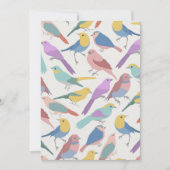 Vogels samen dierproeven kaart (Voorkant)