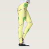 vogels schilderen kunst leggings (Rechts)