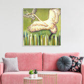 Vogels Schilderen Origineel Gift voor Vogelliefheb Canvas Afdruk (Insitu (Woonkamer))