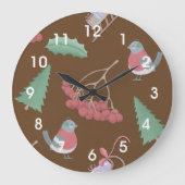 Vogels, Slapjes en Holly Kerstmis Grote Klok (Voorkant)