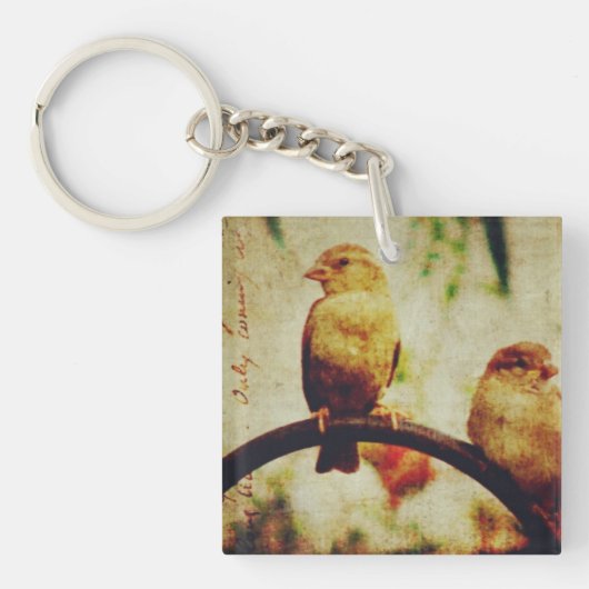 vogels sleutelhanger (voorkant)