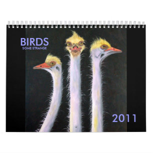 VOGELS, SOMMIGE STRANGE, 2011 KALENDER