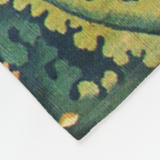 VOGELS, STROMEN EN KABAGENLEZEN, blauw Fleece Deken (Hoek)