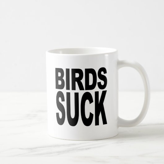 Vogels Suck Koffiemok (Rechts)