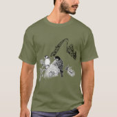 vogels t-shirt (Voorkant)