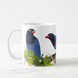 Vogels --Taiwanse Blauwe Ekster Koffiemok
