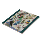 vogels tegeltje (Zijkant)