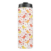 vogels thermosbeker (Voorkant)