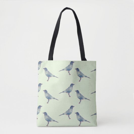 vogels tote bag (Voorkant)