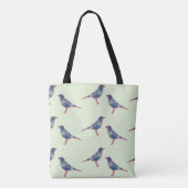 vogels tote bag (Achterkant)