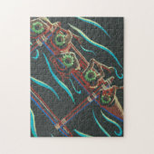 Vogels Uitzicht van Hawaiian Canoe Legpuzzel (Verticaal)