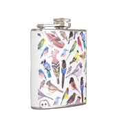 vogels van Amerika- huisdieren en wilde vogels Heupfles (Rechts)