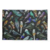 vogels van Amerika- huisdieren en wilde vogels Kussensloop (Achterkant)