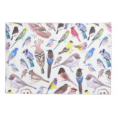 vogels van Amerika- huisdieren en wilde vogels Kussensloop (Achterkant)