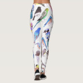 vogels van Amerika- huisdieren en wilde vogels Leggings (Achterkant)