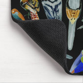 vogels van Amerika- huisdieren en wilde vogels Muismat (Hoek)