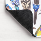 vogels van Amerika- huisdieren en wilde vogels Muismat (Hoek)