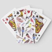 vogels van Amerika- huisdieren en wilde vogels Pokerkaarten (Achterkant)
