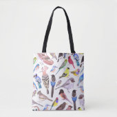 vogels van Amerika- huisdieren en wilde vogels Tote Bag (Voorkant)