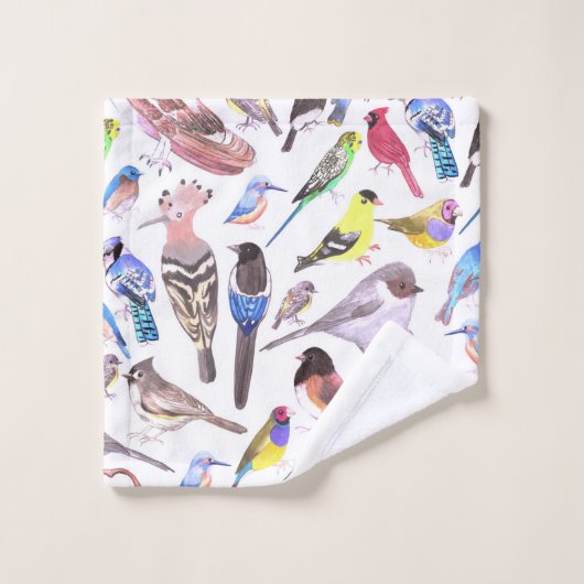 vogels van Amerika- huisdieren en wilde vogels Washandje (Wasdoekje)