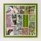 Vogels van Boston Photo Collage Legpuzzel (Horizontaal)