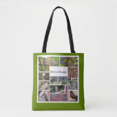 Vogels van Boston Photo Collage Tote Bag (Voorkant)